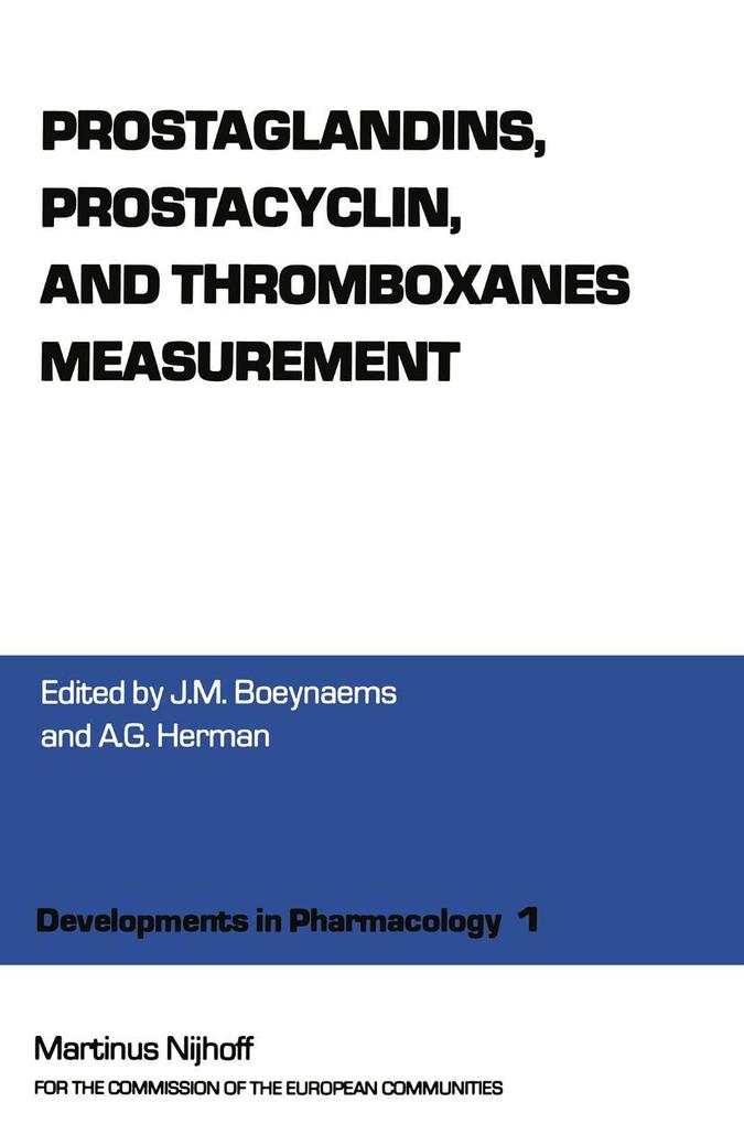 Prostaglandins Prostacyclin and Thromboxanes Measurement