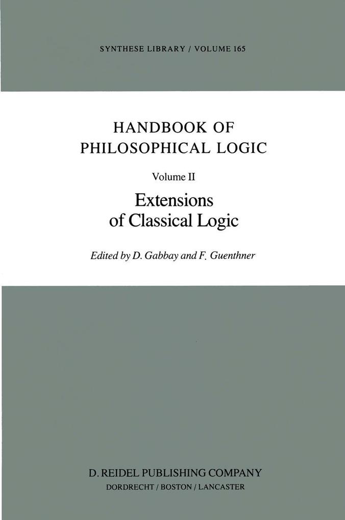 Handbook of Philosophical Logic
