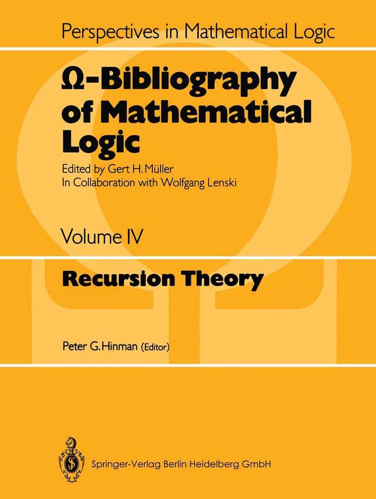 -Bibliography of Mathematical Logic