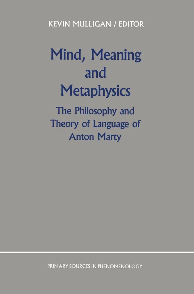 Mind Meaning and Metaphysics