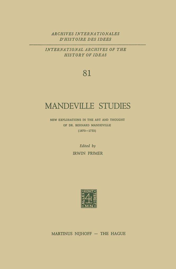 Mandeville Studies