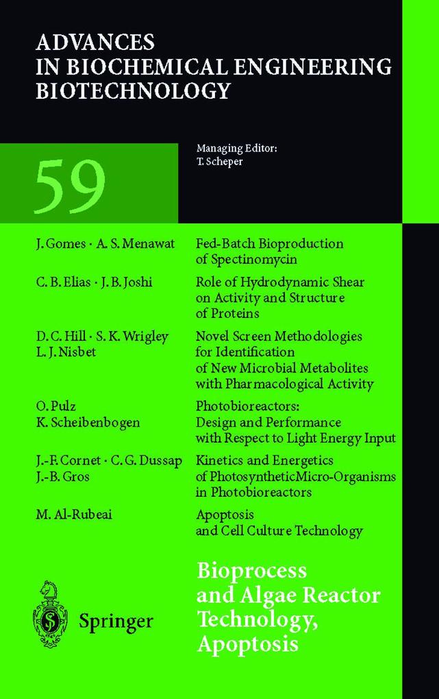 Bioprocess and Algae Reactor Technology Apoptosis