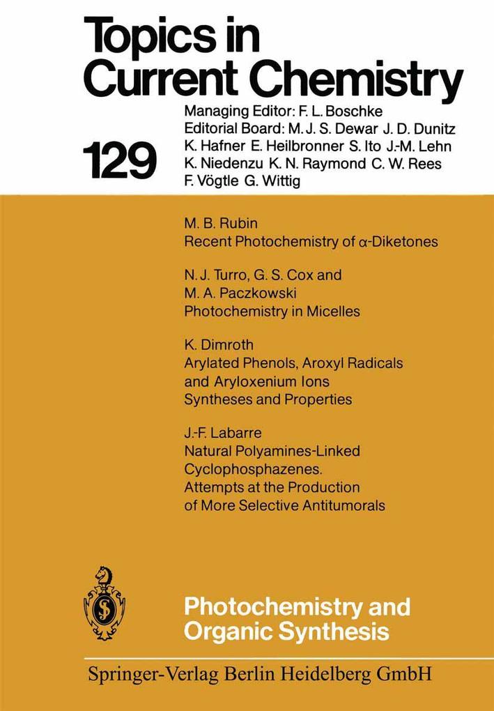 Photochemistry and Organic Synthesis