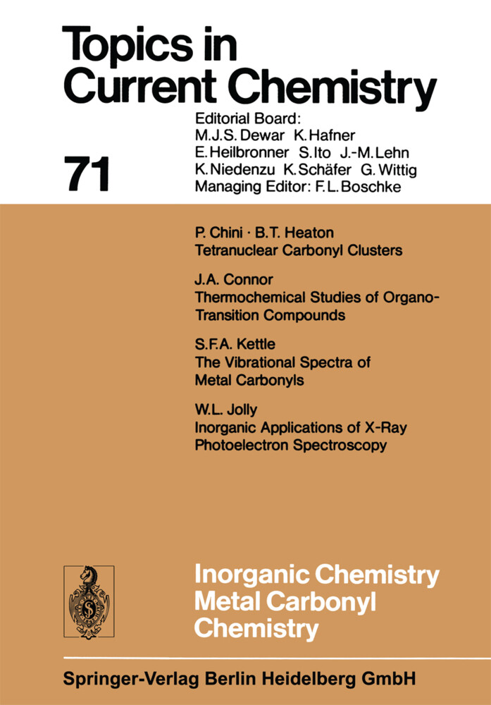 Inorganic Chemistry Metal Carbonyl Chemistry