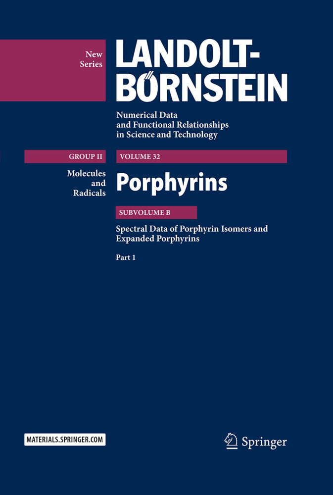 Porphyrins - Spectral Data of Porphyrin Isomers and Expanded Porphyrins