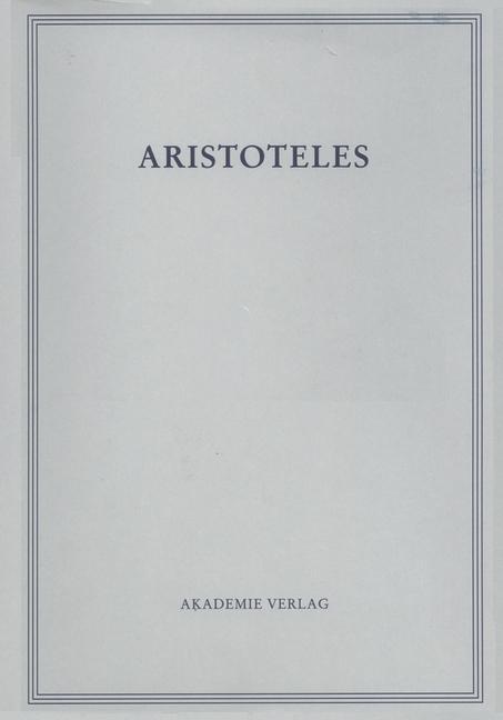 Flashar Hellmut; Rapp Christof: Aristoteles - Politik - Buch VII und VIII - BAND 9/IV
