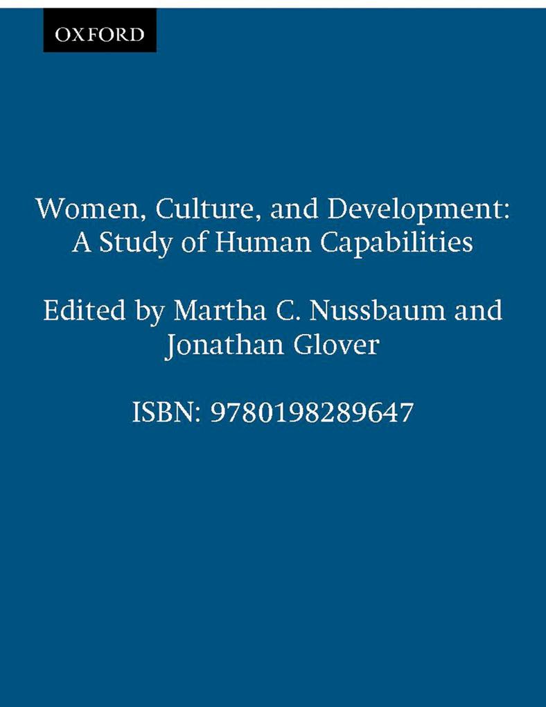 Women Culture and Development