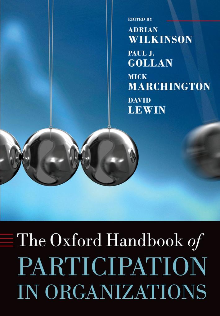 Oxford Handbook of Participation in Organizations als eBook Download von