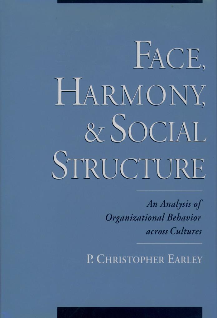 Face Harmony and Social Structure