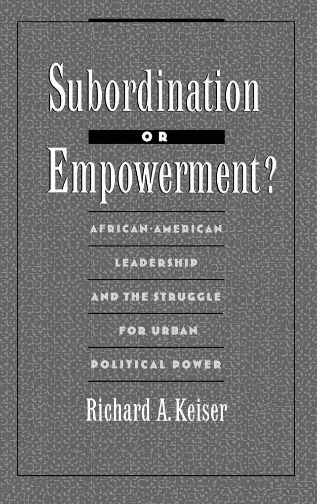 Subordination or Empowerment?