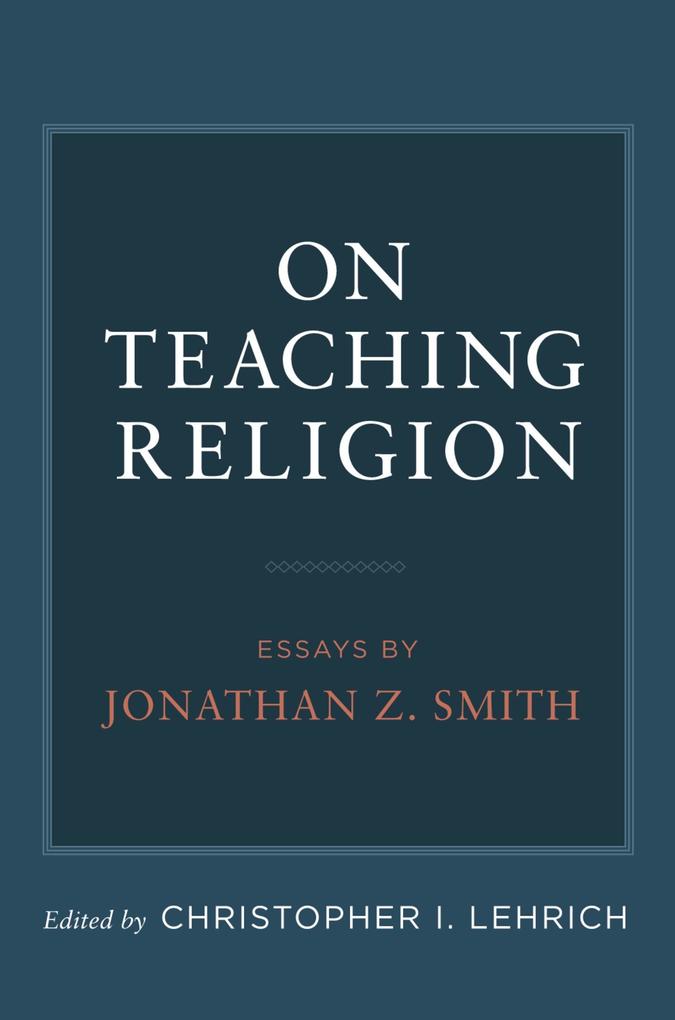 On Teaching Religion