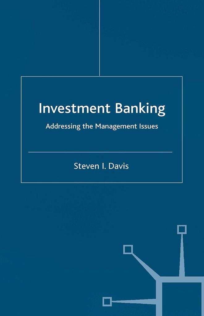 Investment Banking - S. Davis