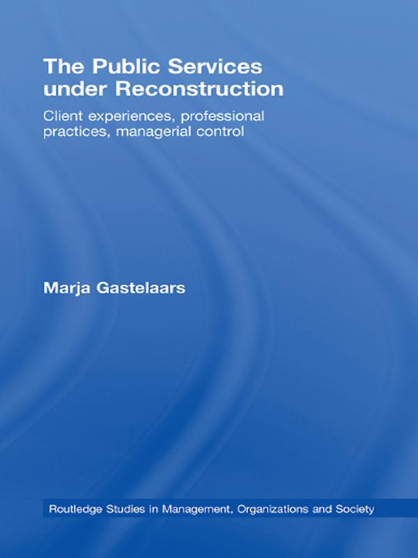 The Public Services under Reconstruction