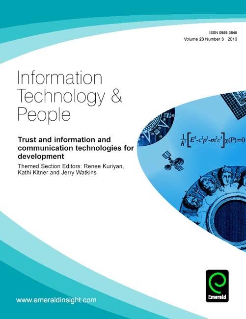 Trust and ICTs for development