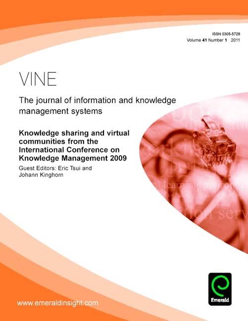 Knowledge sharing and virtual communities from the International Conference on Knowledge Management 2009