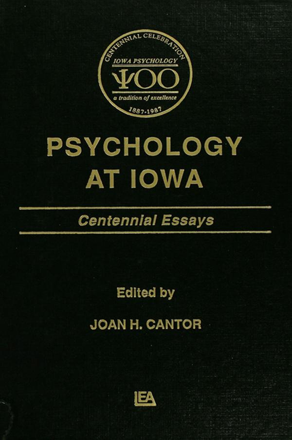 Psychology at Iowa