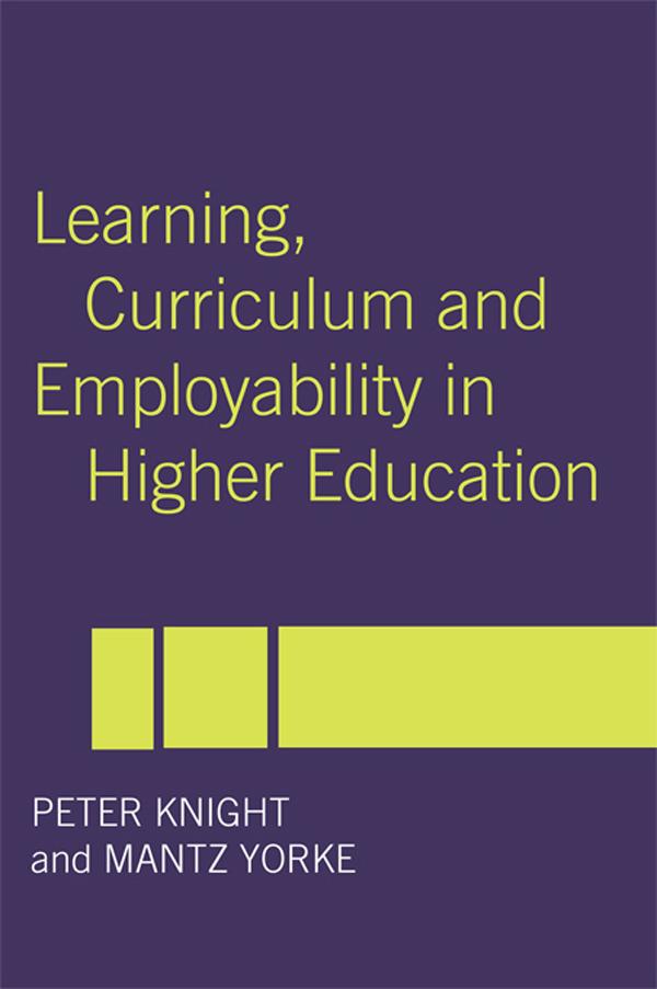 Learning Curriculum and Employability in Higher Education