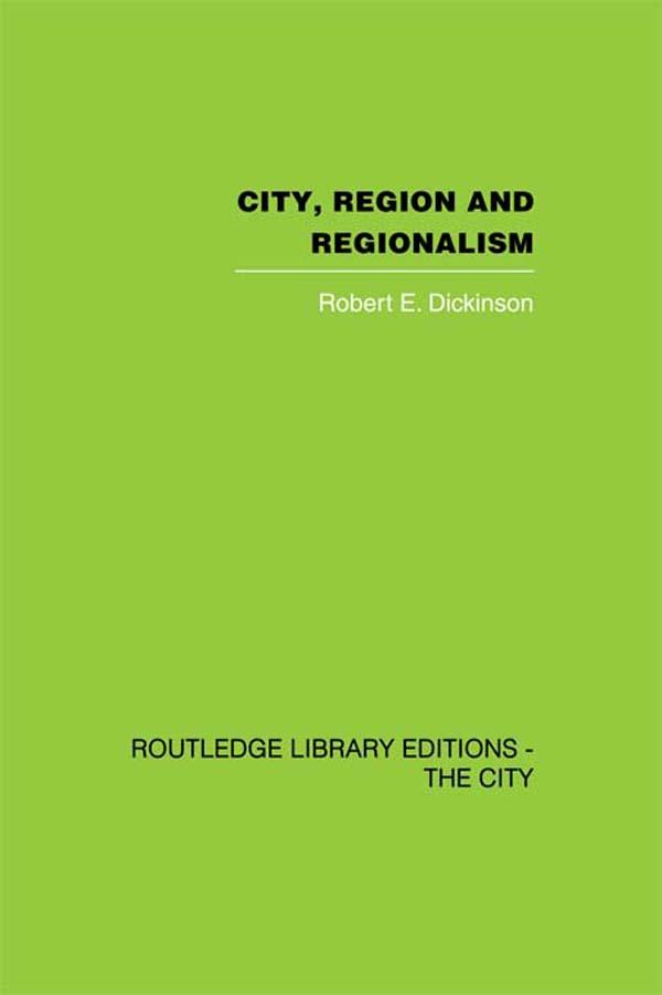 City Region and Regionalism