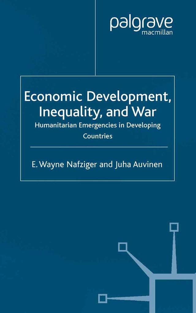 Economic Development Inequality and War