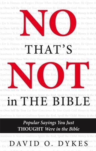 No That's Not in the Bible