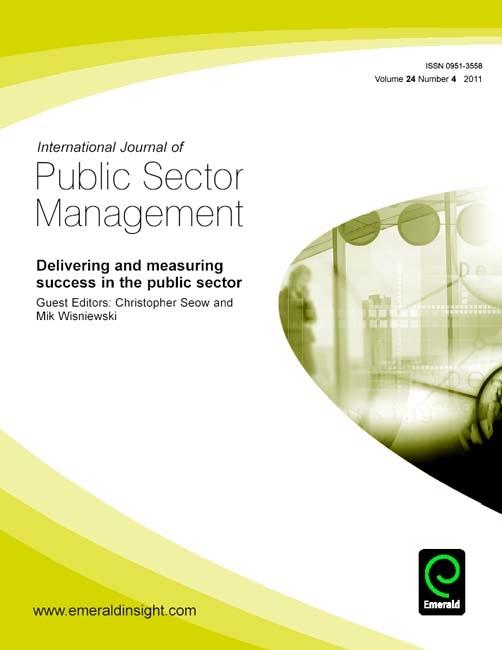 Delivering and measuring success in the public sector