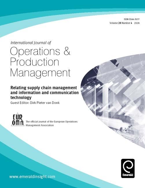 Relating Supply Chain Management and Information and Communication Technology