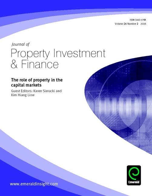 Role of property in the capital market