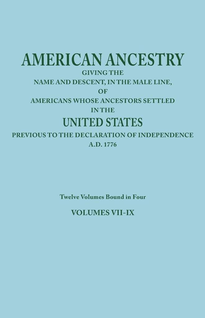 American Ancestry