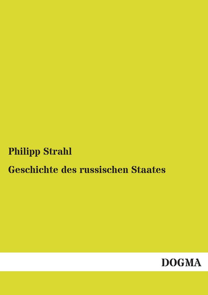 Geschichte des russischen Staates