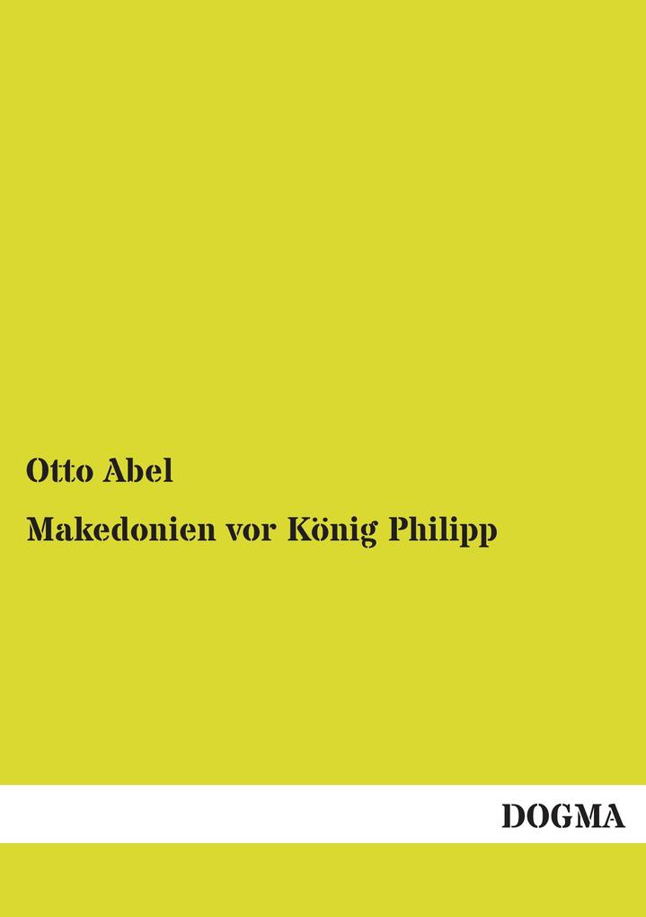 Makedonien vor König Philipp