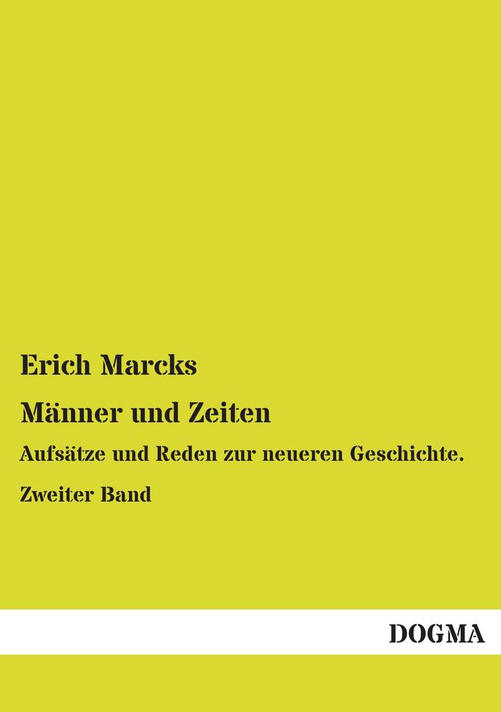Männer und Zeiten