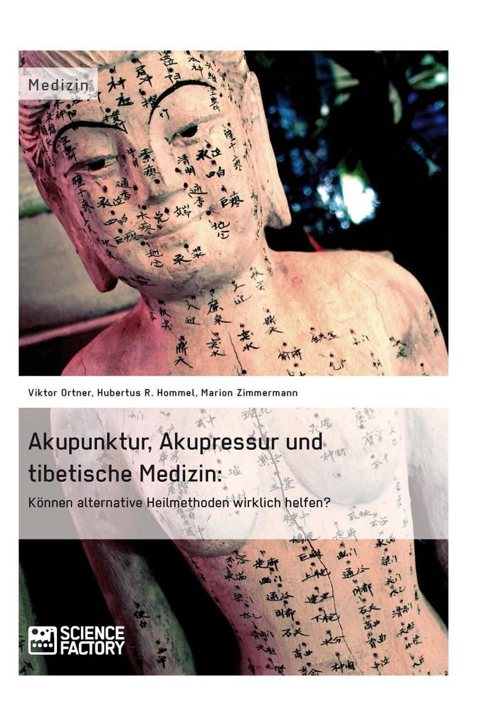 Akupunktur Akupressur und tibetische Medizin - Viktor Ortner/ Hubertus R. Hommel/ Marion Zimmermann