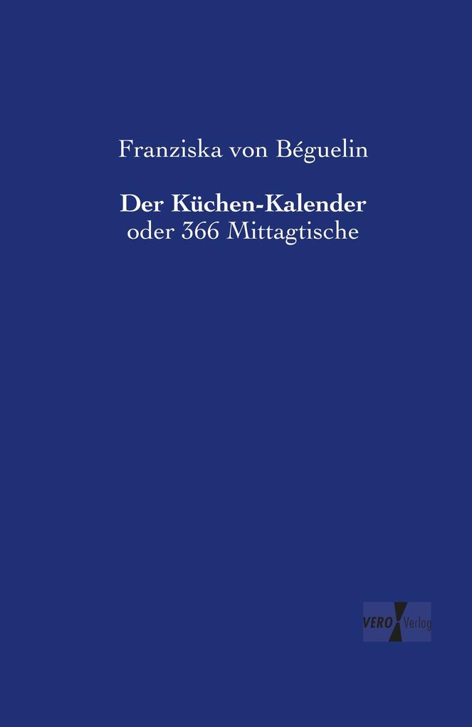 Der Küchen-Kalender