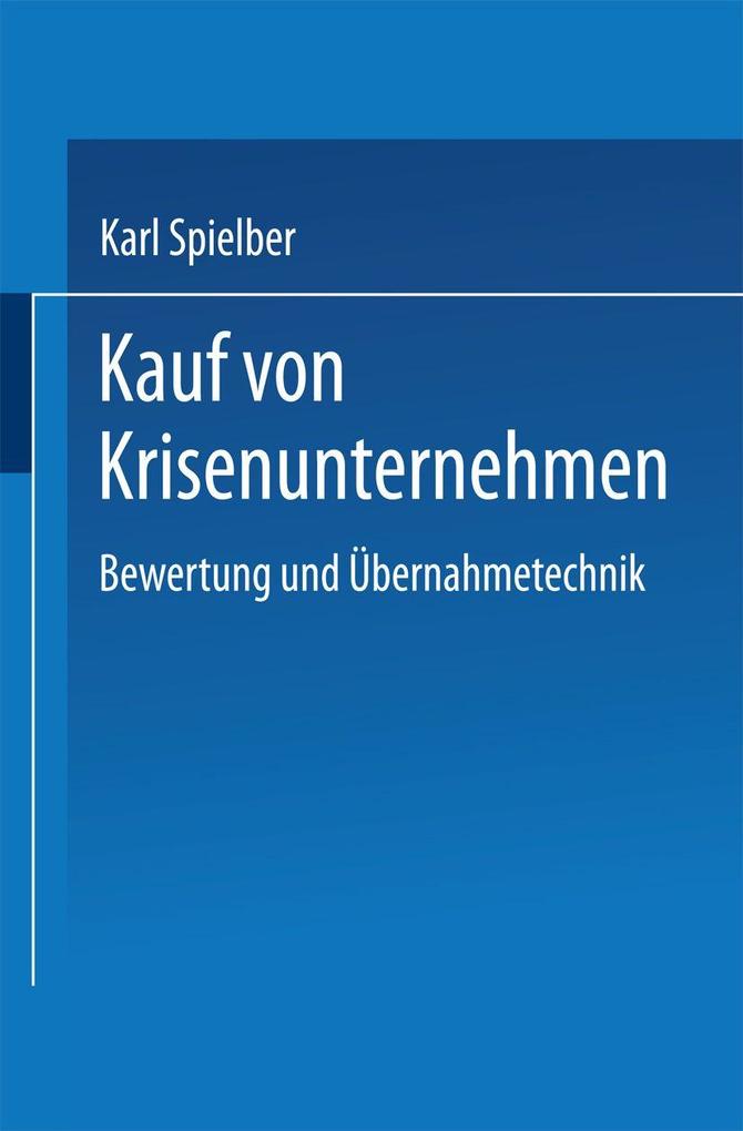 Kauf von Krisenunternehmen