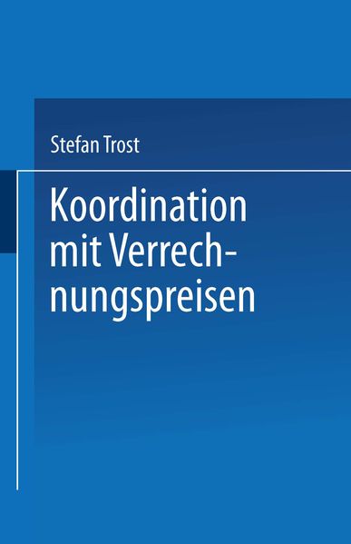 Koordination mit Verrechnungspreisen
