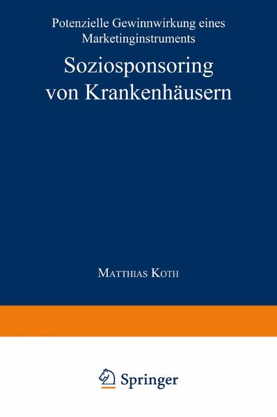 Soziosponsoring von Krankenhäusern
