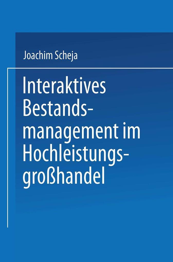 Interaktives Bestandsmanagement im Hochleistungsgroßhandel
