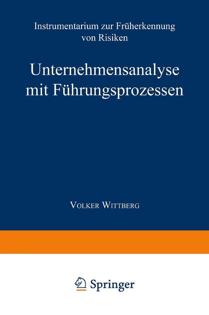 Unternehmensanalyse mit Führungsprozessen
