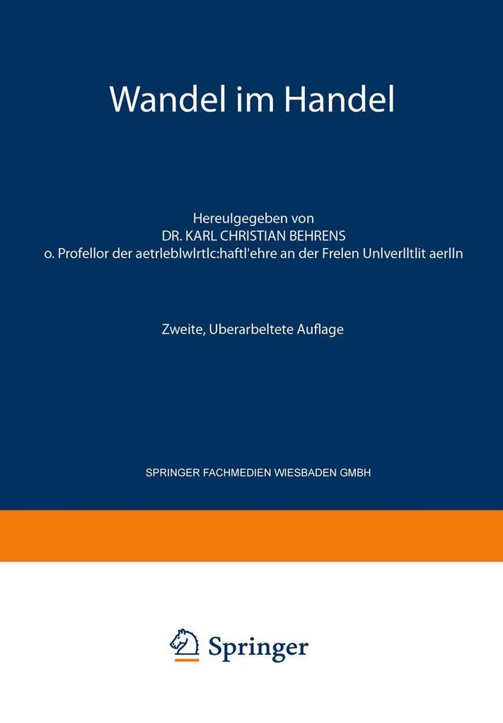 Wandel im Handel