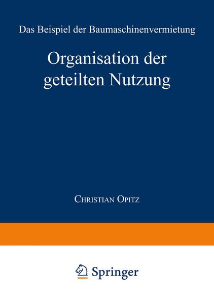 Organisation der geteilten Nutzung