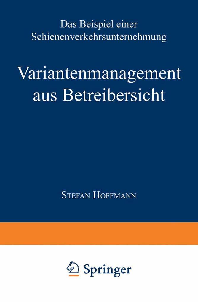 Variantenmanagement aus Betreibersicht