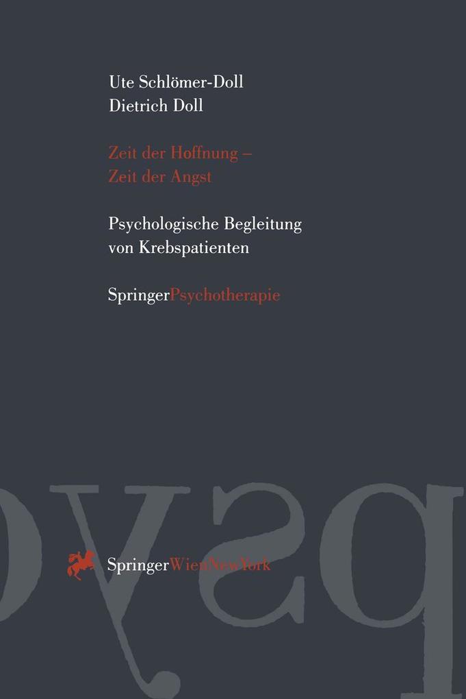 Zeit der Hoffnung - Zeit der Angst