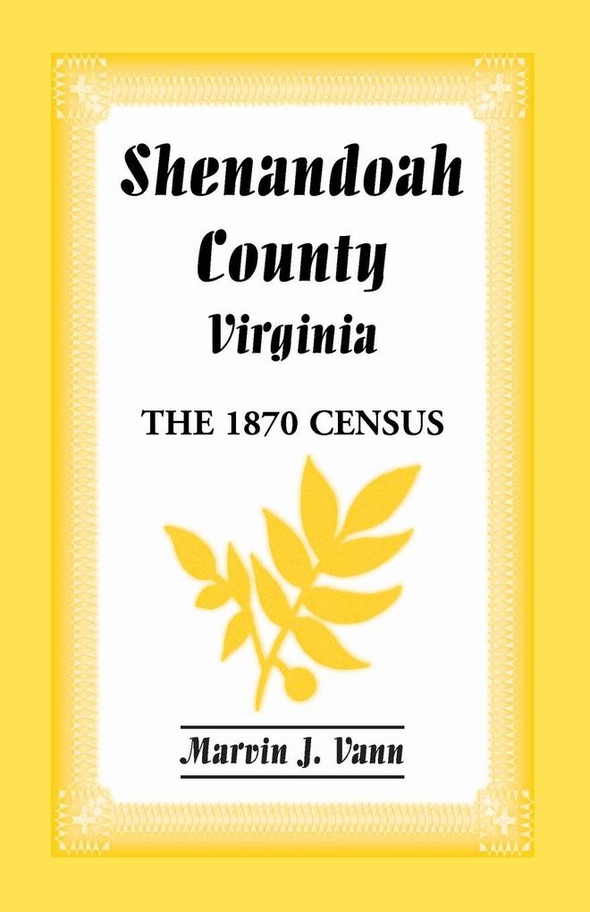 Shenandoah County Virginia