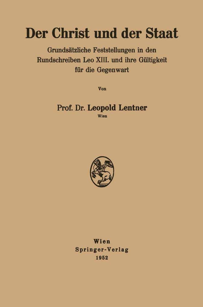 Der Christ und der Staat