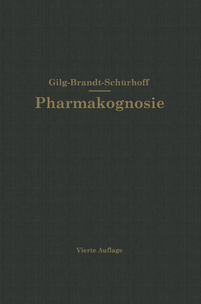 Lehrbuch der Pharmakognosie