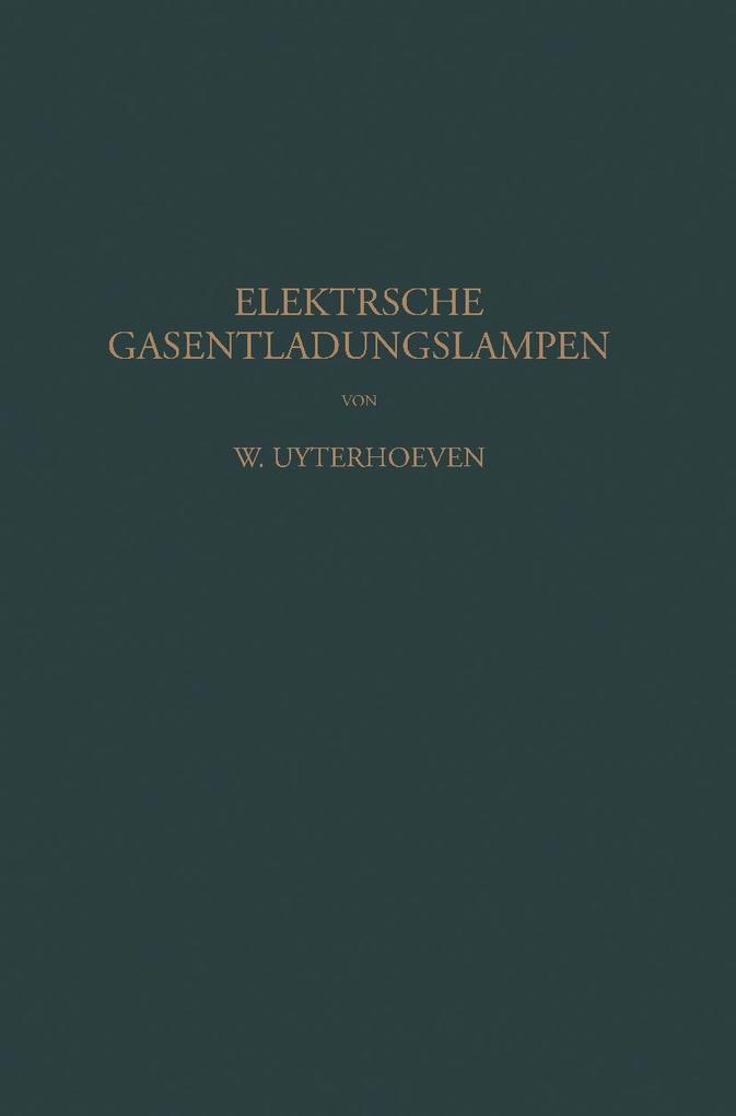 Elektrische Gasentladungslampen