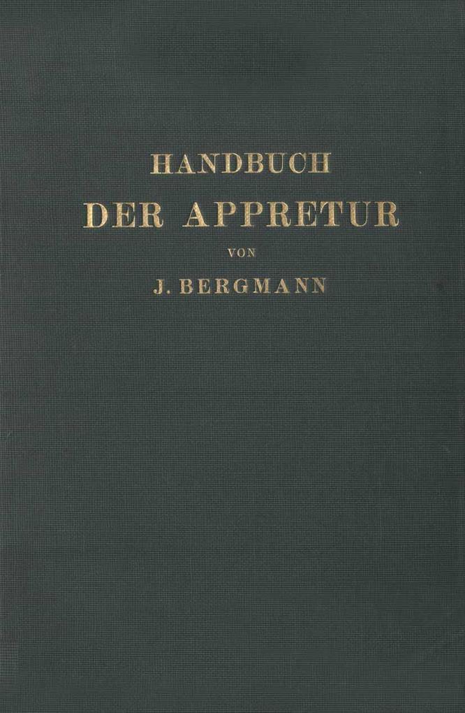 Handbuch der Appretur