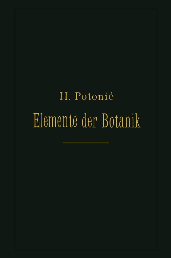 Elemente Der Botanik