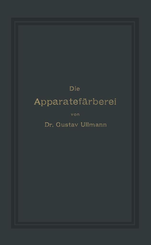 Die Apparatefärberei