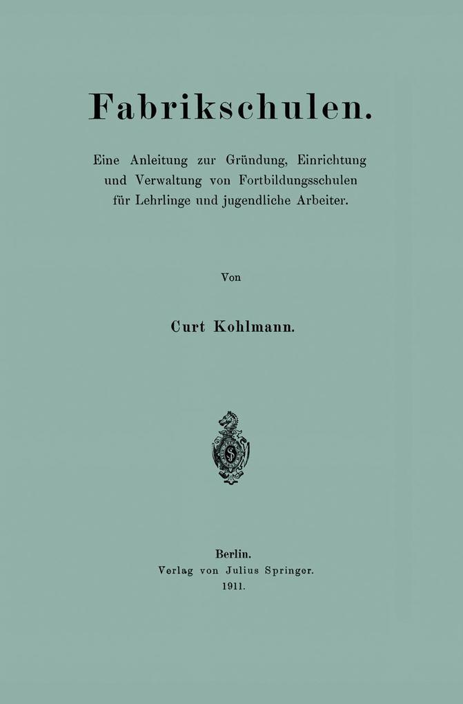 Fabrikschulen
